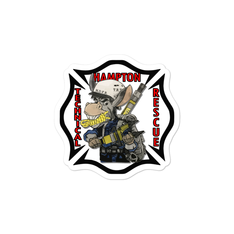 Hampton Tech Team Bubble-free stickers
