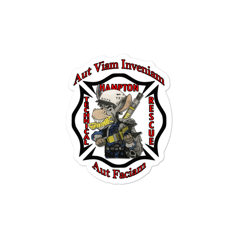 Hampton TECH Team Bubble-free stickers
