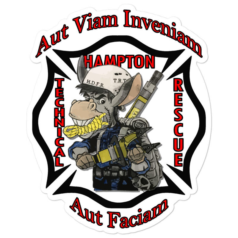 Hampton TECH Team Bubble-free stickers