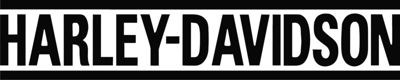 Harley-Davidson Block Text Logo Premium Vinyl Decal