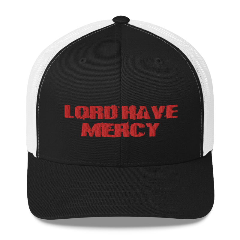 Lord Have Mercy Red Thread Trucker Cap