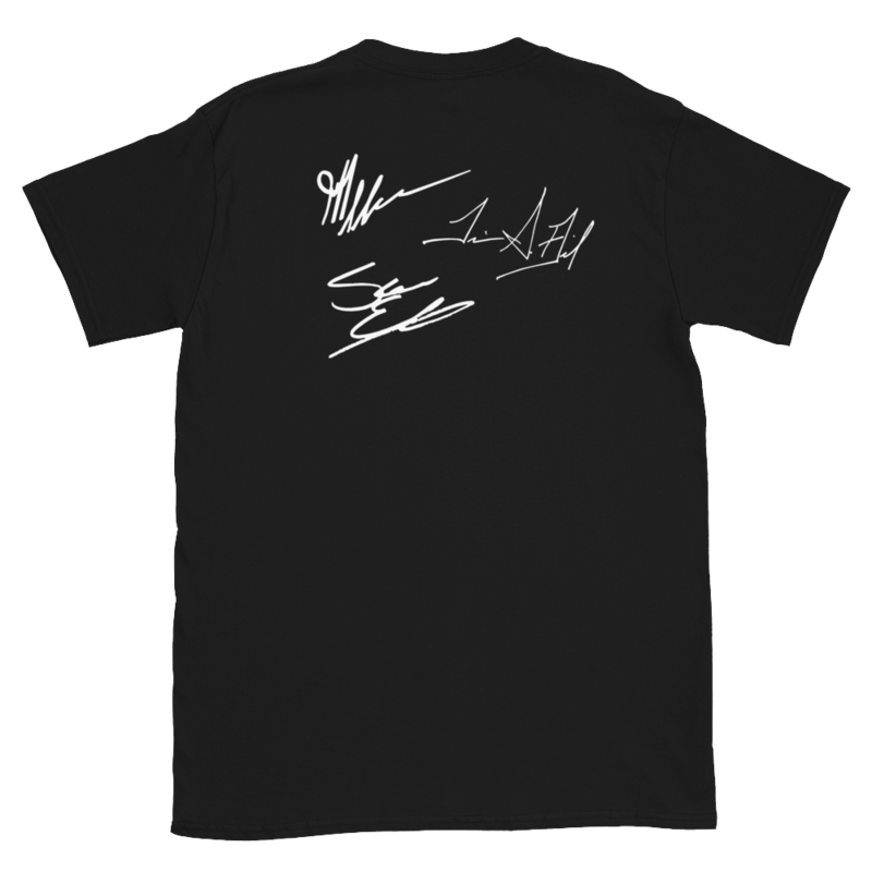 Lord Have Mercy Band Shirt - Signatures on Back