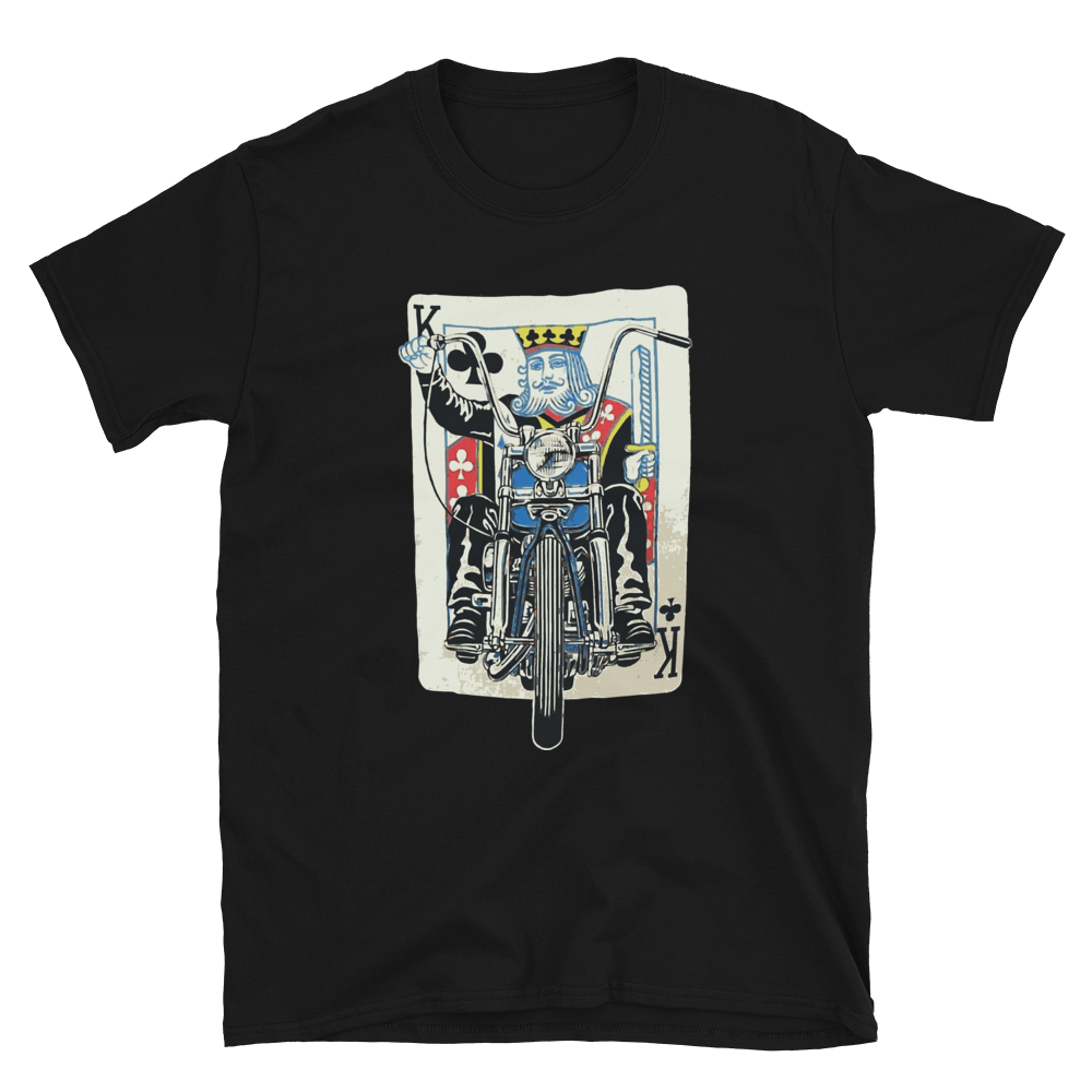 King Chopper Short-Sleeve Unisex T-Shirt, Color: Black, Size: S