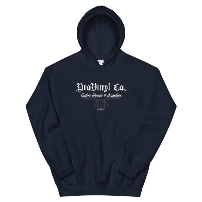 ProVinyl Co. Pinstripe Unisex Hoodie