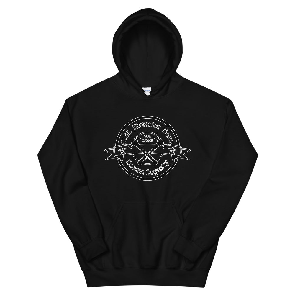 CHE Pullover Unisex Hoodie, Color: Black, Size: S