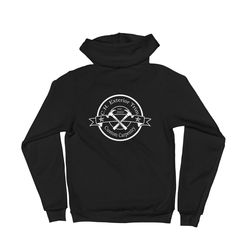 CHE Zip-up Hoodie Sweater - Front and Back Logo