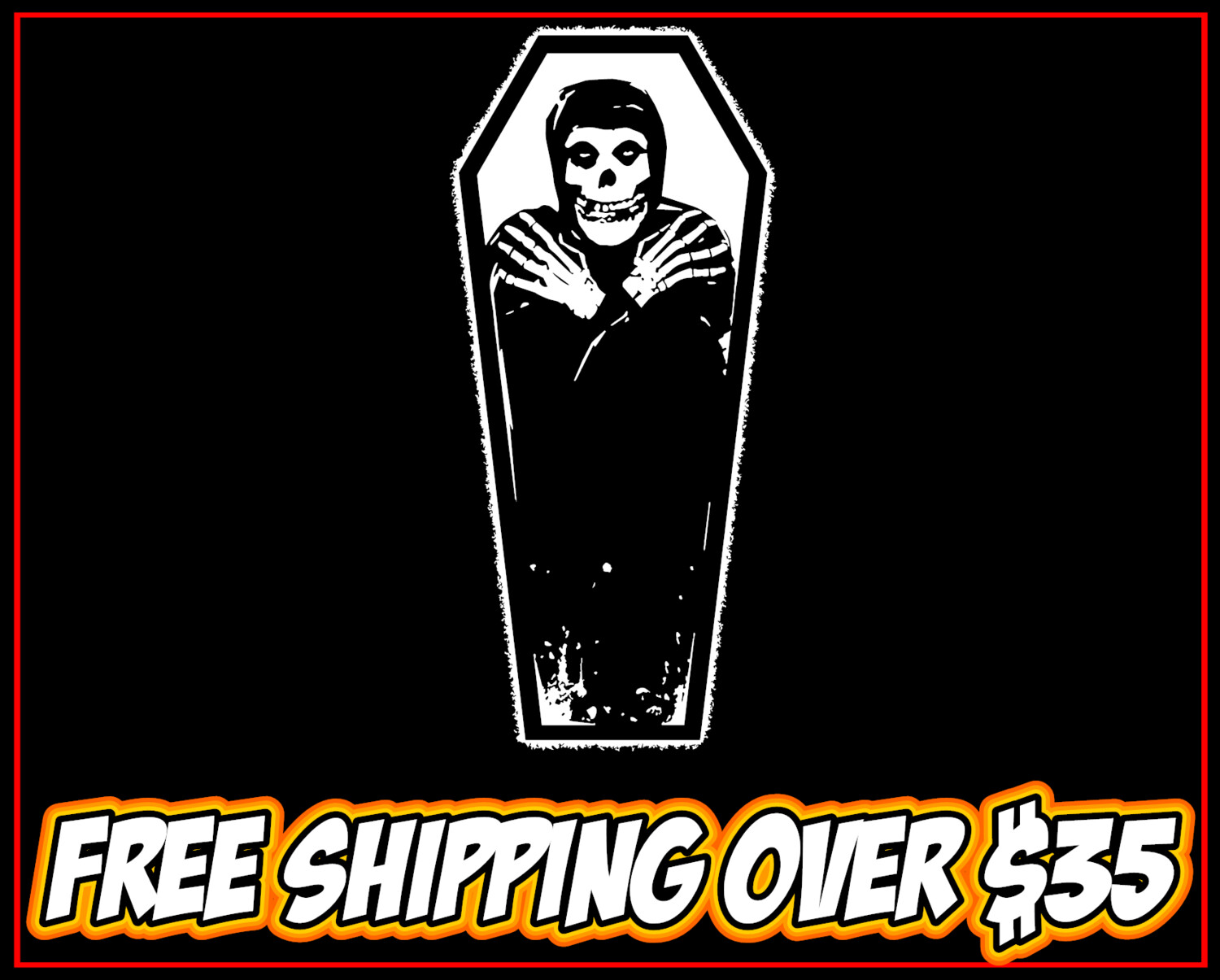 Misfits Coffin Vinyl Decal Sticker