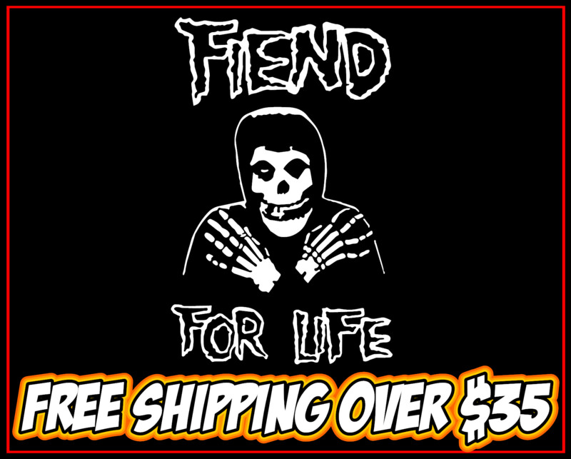 Misfits Fiend For Life Vinyl Decal Sticker