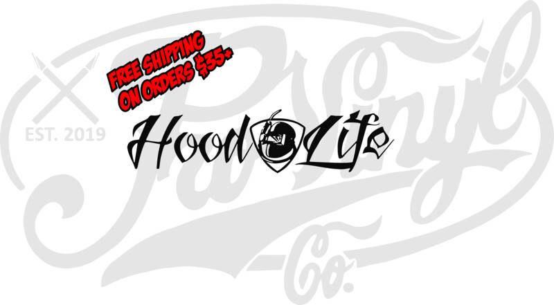 Hood Life Welding Vinyl Decal Sticker