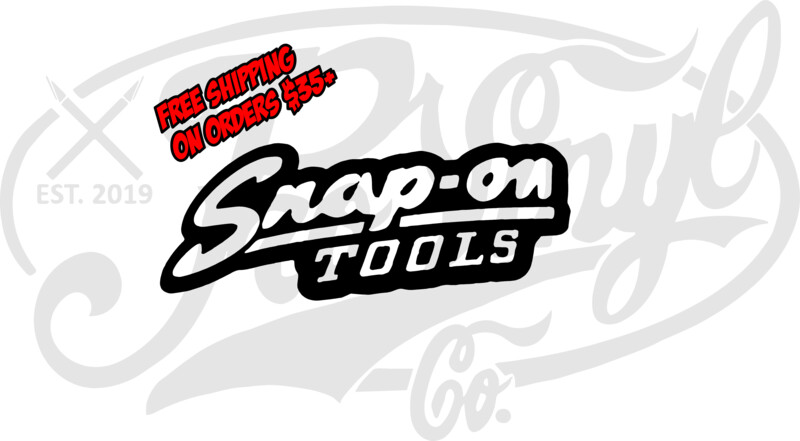 Snap-On Tools Outline Vinyl Decal Sticker
