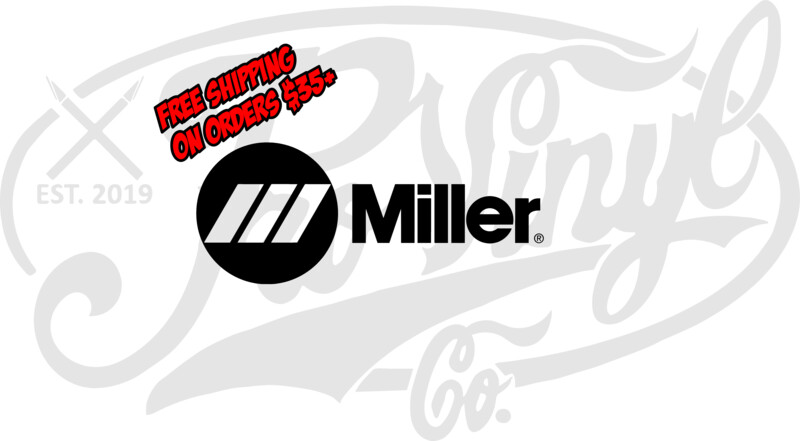 Miller Logo Vinyl Decal Sticker
