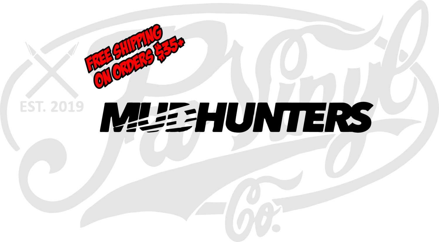 MUDHUNTERS Vinyl Decal Sticker