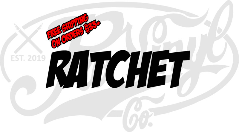 Ratchet Vinyl Decal Sticker