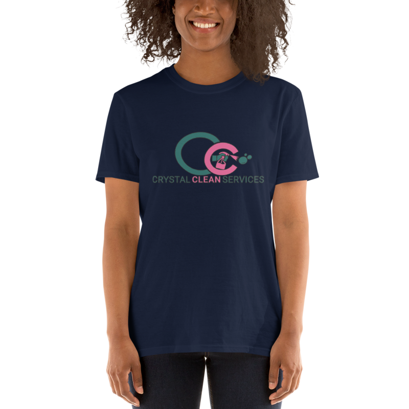 Crystal Clean CC Logo Short-Sleeve Unisex T-Shirt - Gildan 64000