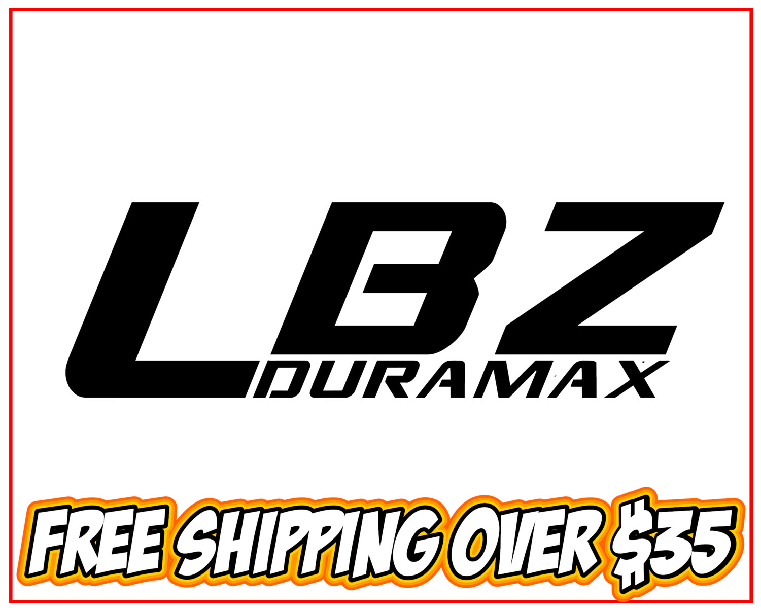 LBZ Duramax Vinyl Decal Sticker