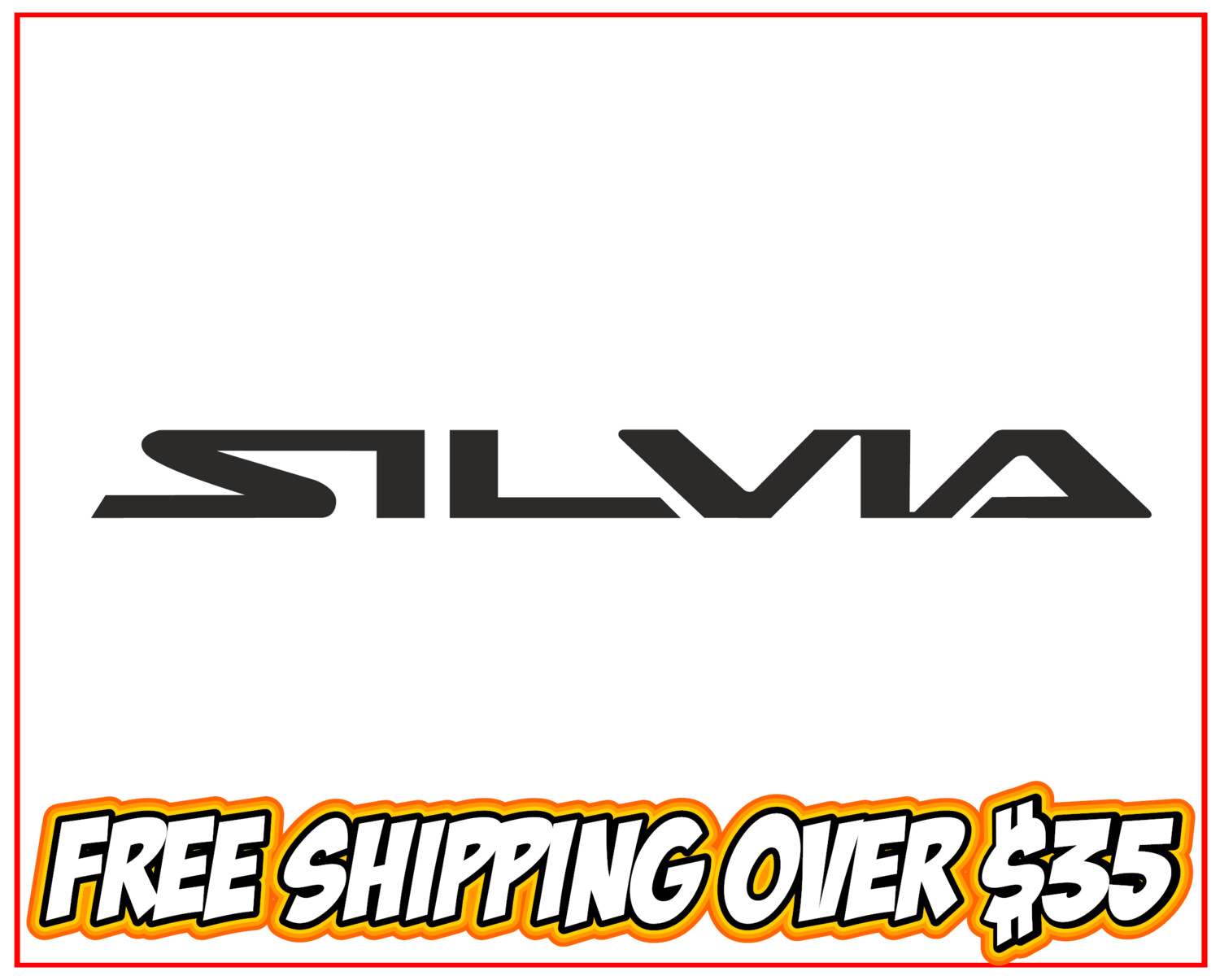 Silvia S13 Emblem Vinyl Decal Sticker