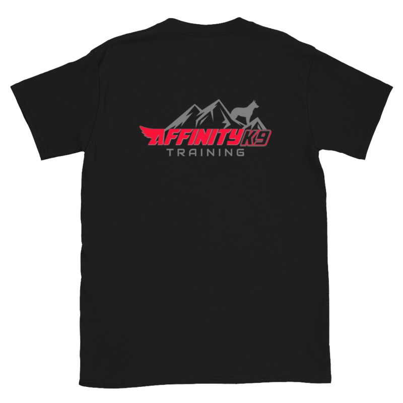 Affinity K9 Training Gildan (Inverse Logo) Softstyle Short-Sleeve Unisex T-Shirt