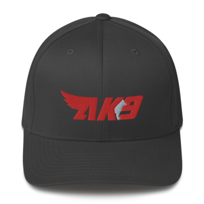 Affinity K9 Training AK9 Logo Structured Flexfit Hat