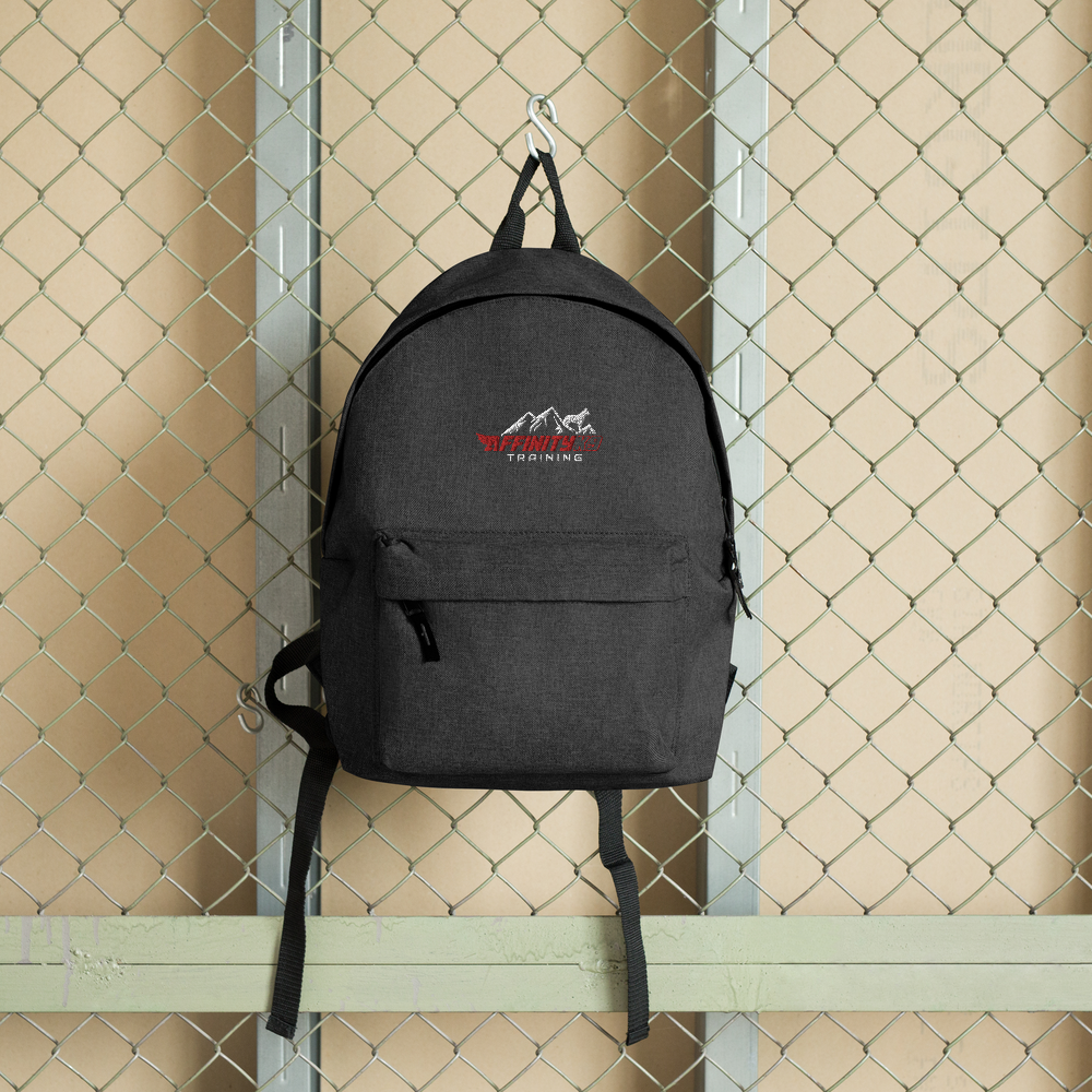 Affinity K9 Embroidered Backpack, Color: Anthracite