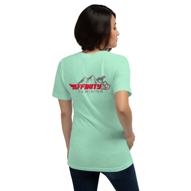 Affinity K9 Training (Inverse Logo) Bella+Canvas Short-Sleeve Unisex T-Shirt