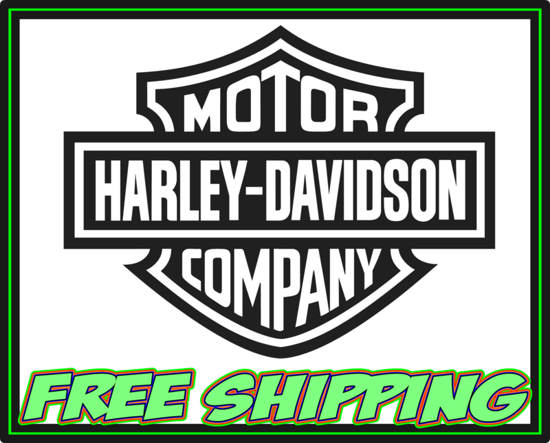 Harley Davidson Motor Company Logo - Bar and Shield - Vinyl Decal