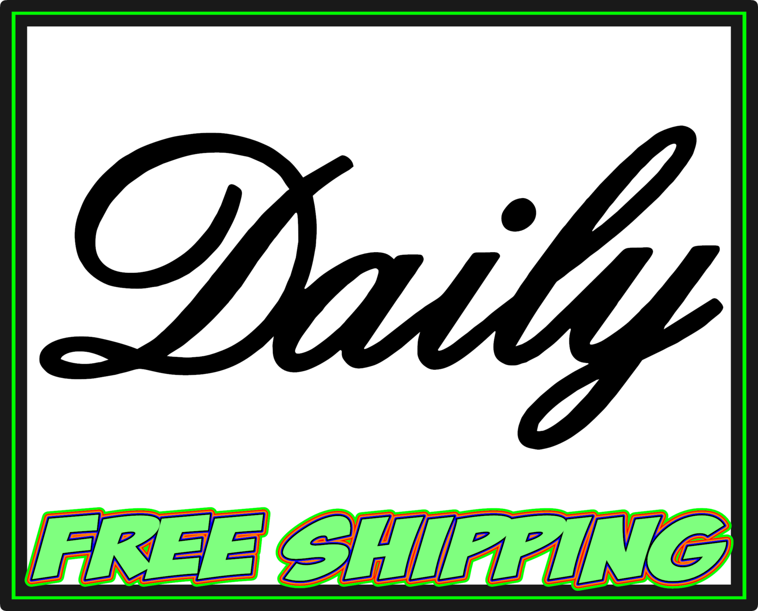 Daily Driver Vinyl Decal