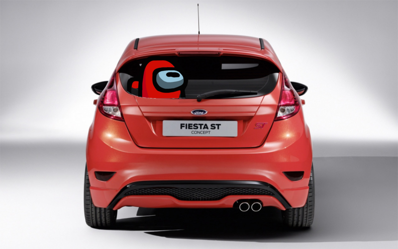 Among Us Ford Fiesta Graphics Project