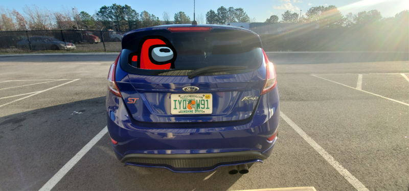 Among Us Ford Fiesta Graphics Project