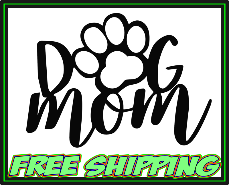 Dog Mom - Vinyl Decal