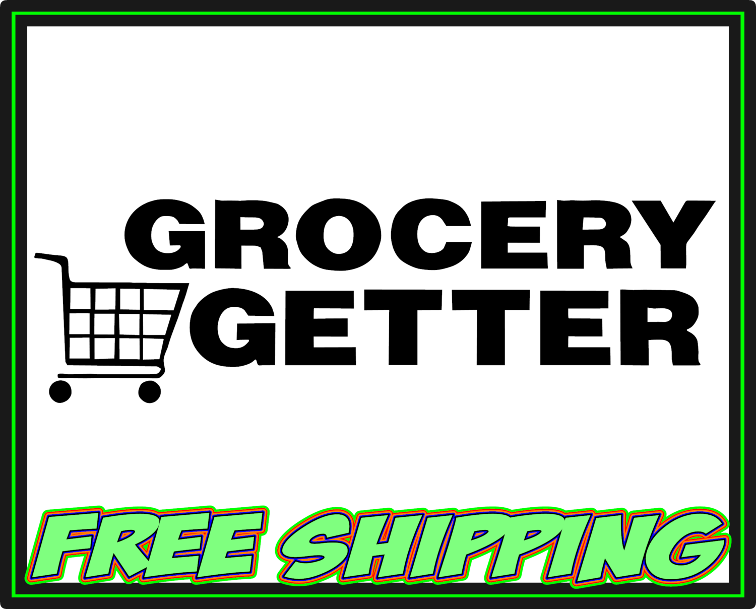 Grocery Getter - Sleeper -  Vinyl Decal Sticker