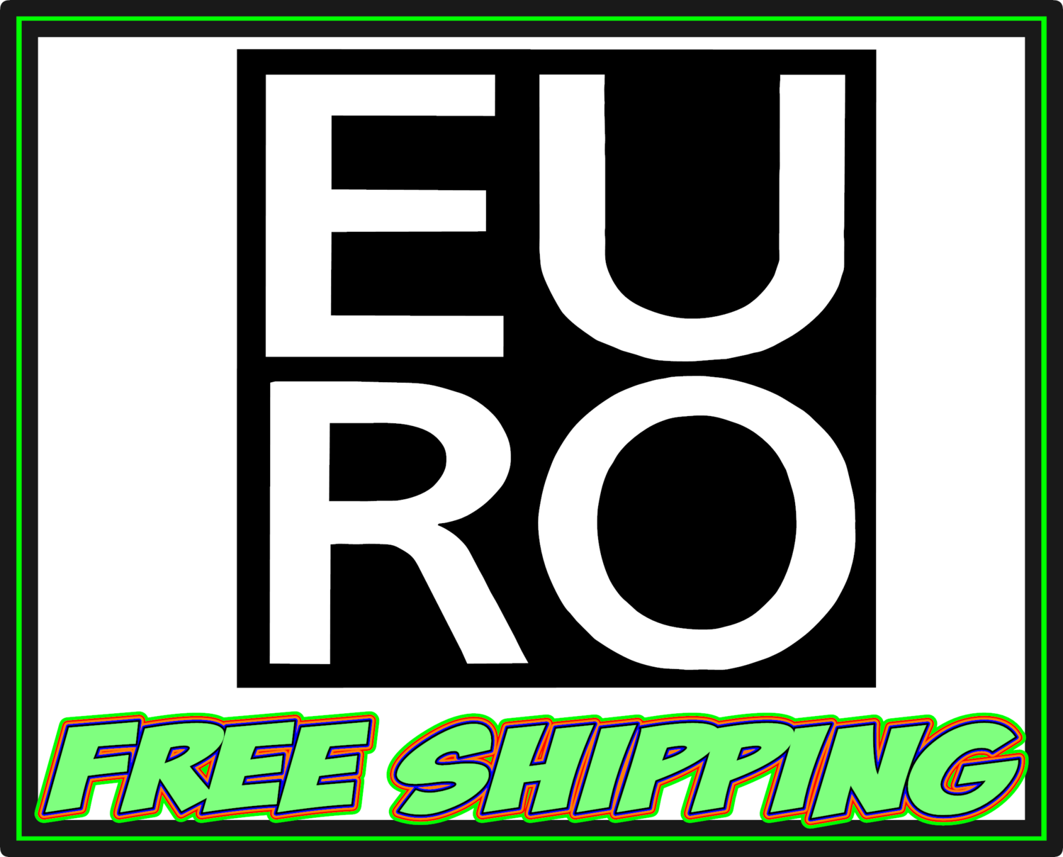 EURO - EDM - Vinyl Decal