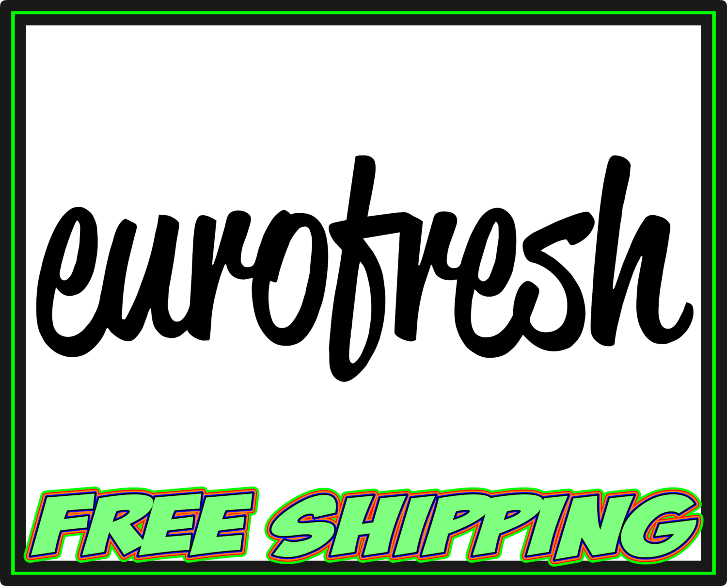 Euro Fresh - EDM - Vinyl Decal