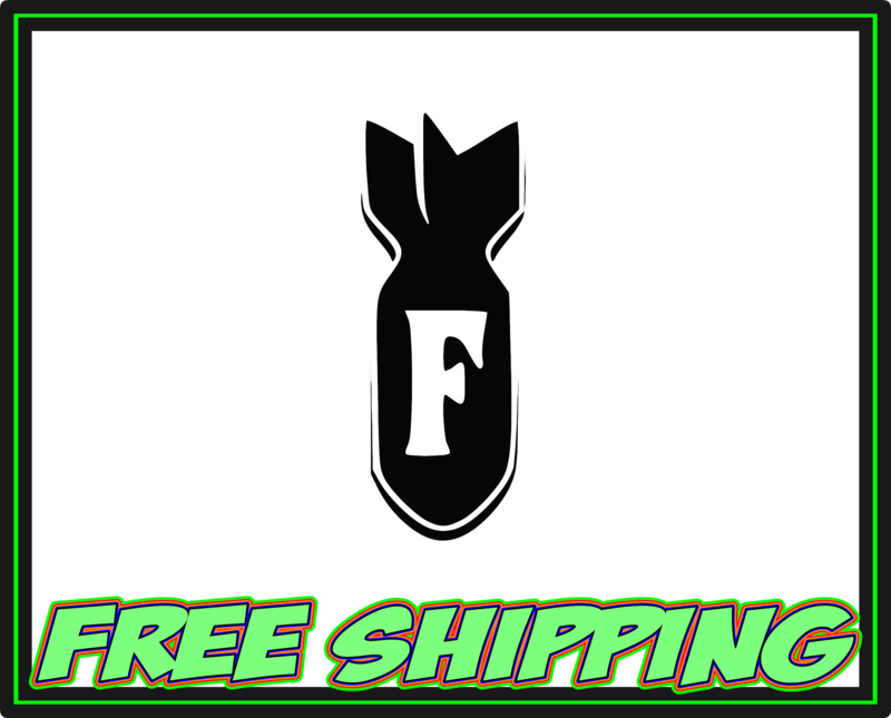 F Bomb - Vinyl Decal Sticker