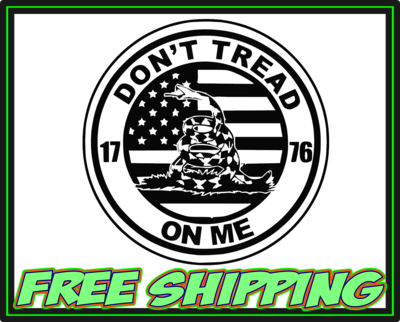 Don&#39;t Tread On Me - Gadsden Flag Patch