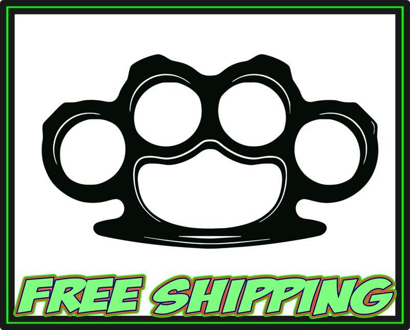Knuckles - Vinyl Decal Sticker