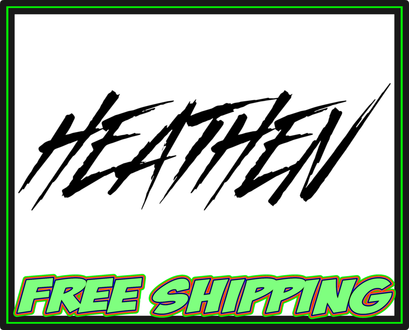 Heathen - Viking Pagan - Vinyl Decal Sticker