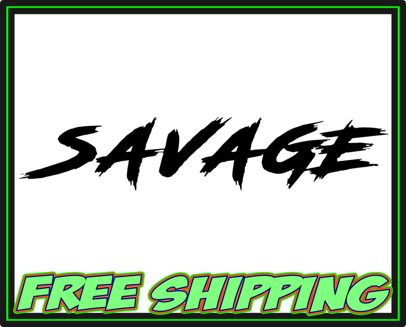 Savage - Vinyl Decal Sticker