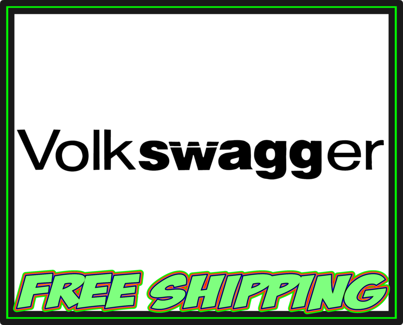 Volkswagger - Euro EDM - Vinyl Decal Sticker