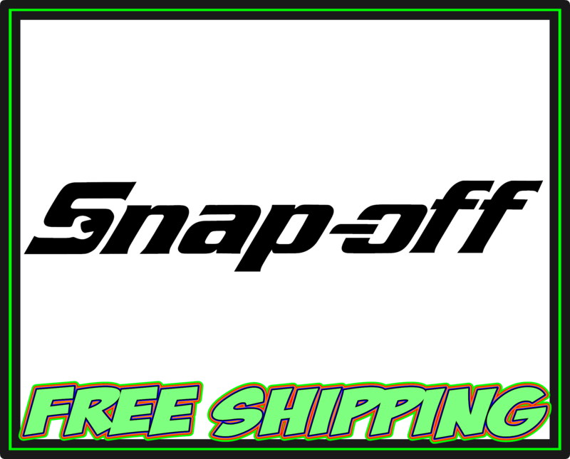 Snap-Off  - Vinyl Decal Sticker