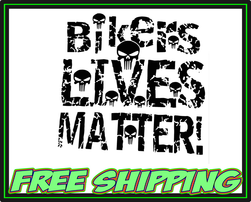 Biker Lives Matter - Vinyl Decal