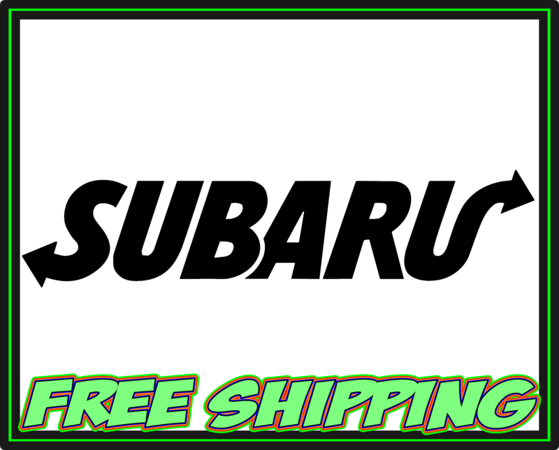 Subaru Subway Vinyl Decal Sticker