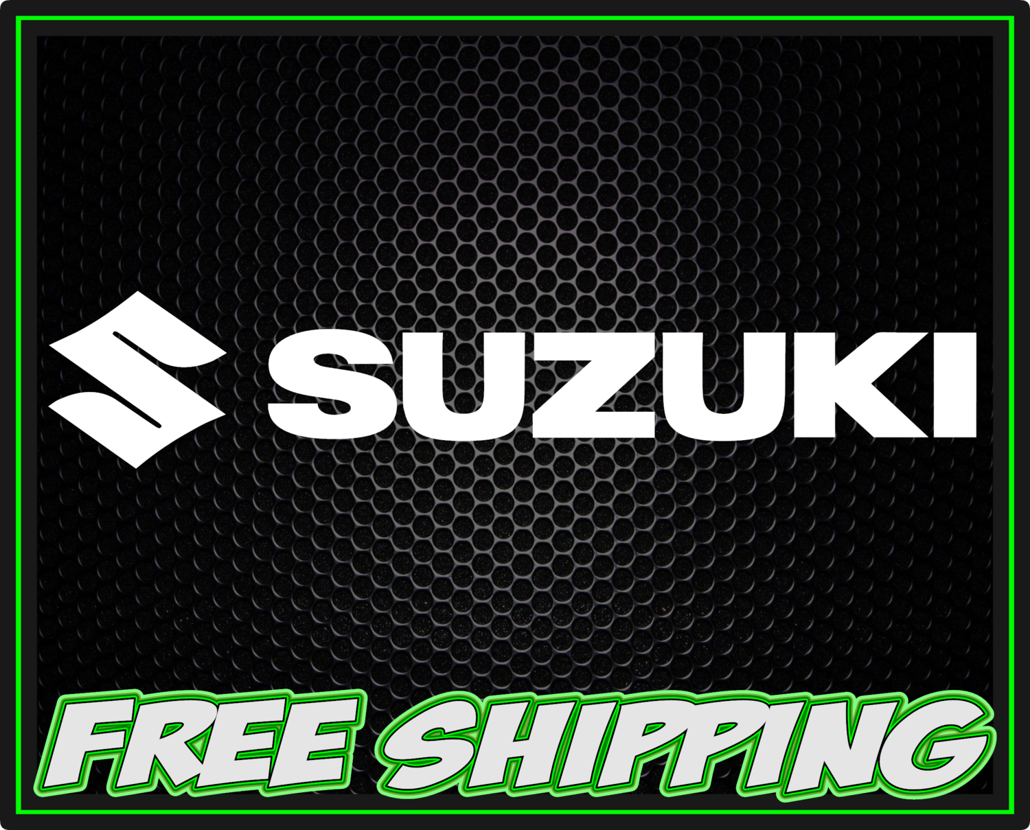 Suzuki Motorcycles - Vinyl Decal Sticker