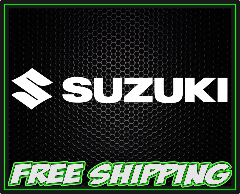 Suzuki Motorcycles - Vinyl Decal Sticker