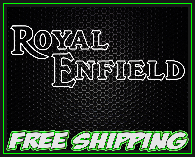 Royal Enfield Motorcycles - Vinyl Decal Sticker