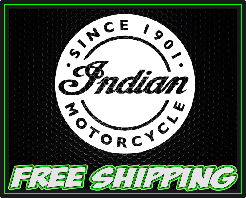 Indian Motorcycle Logo - Vinyl Decal Sticker