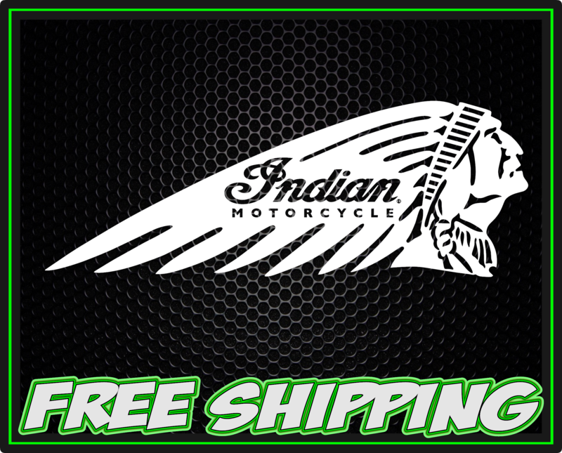Indian Motorcycle Logo - Vinyl Decal Sticker