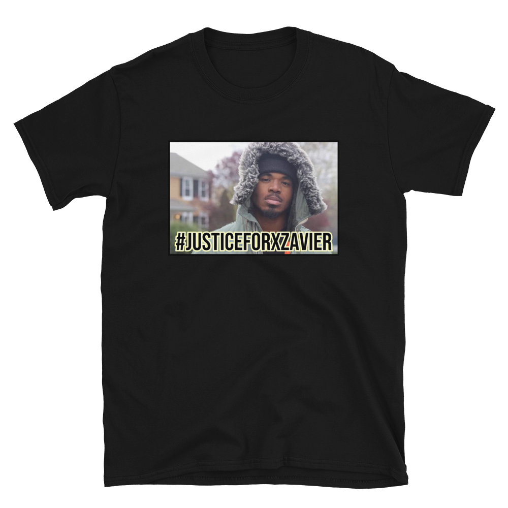 Justice For Xzavier Shirt, Color: Black, Size: S