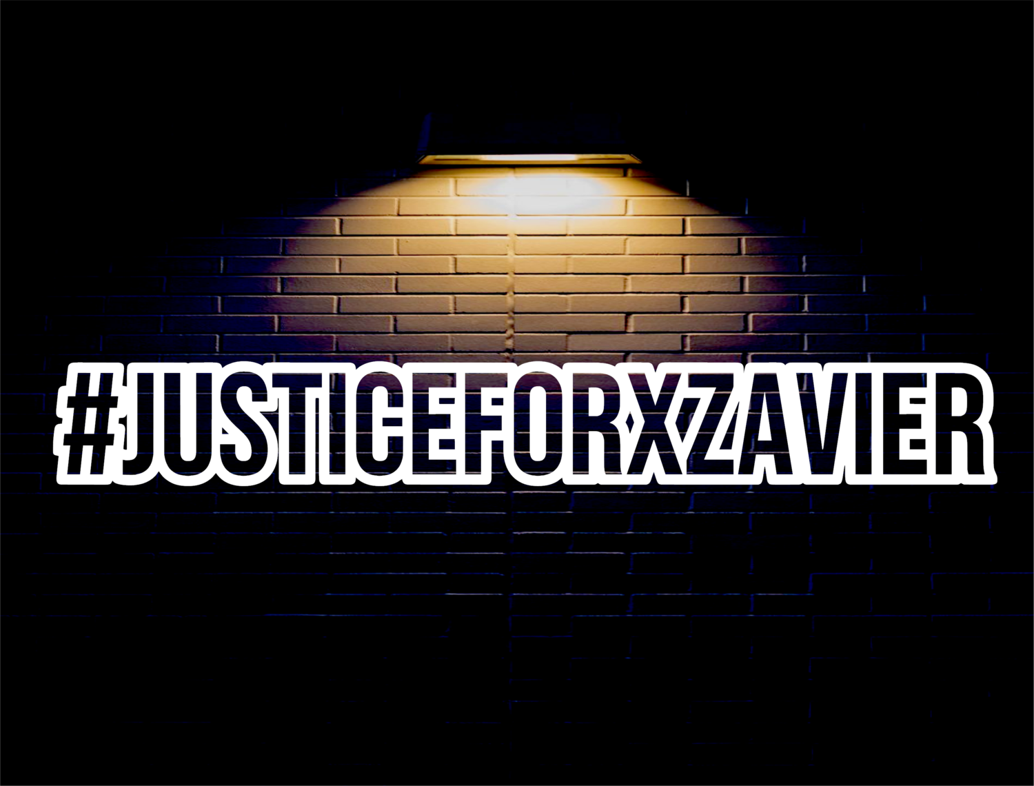 #JUSTICEFORXZAVIER - Vinyl Decal