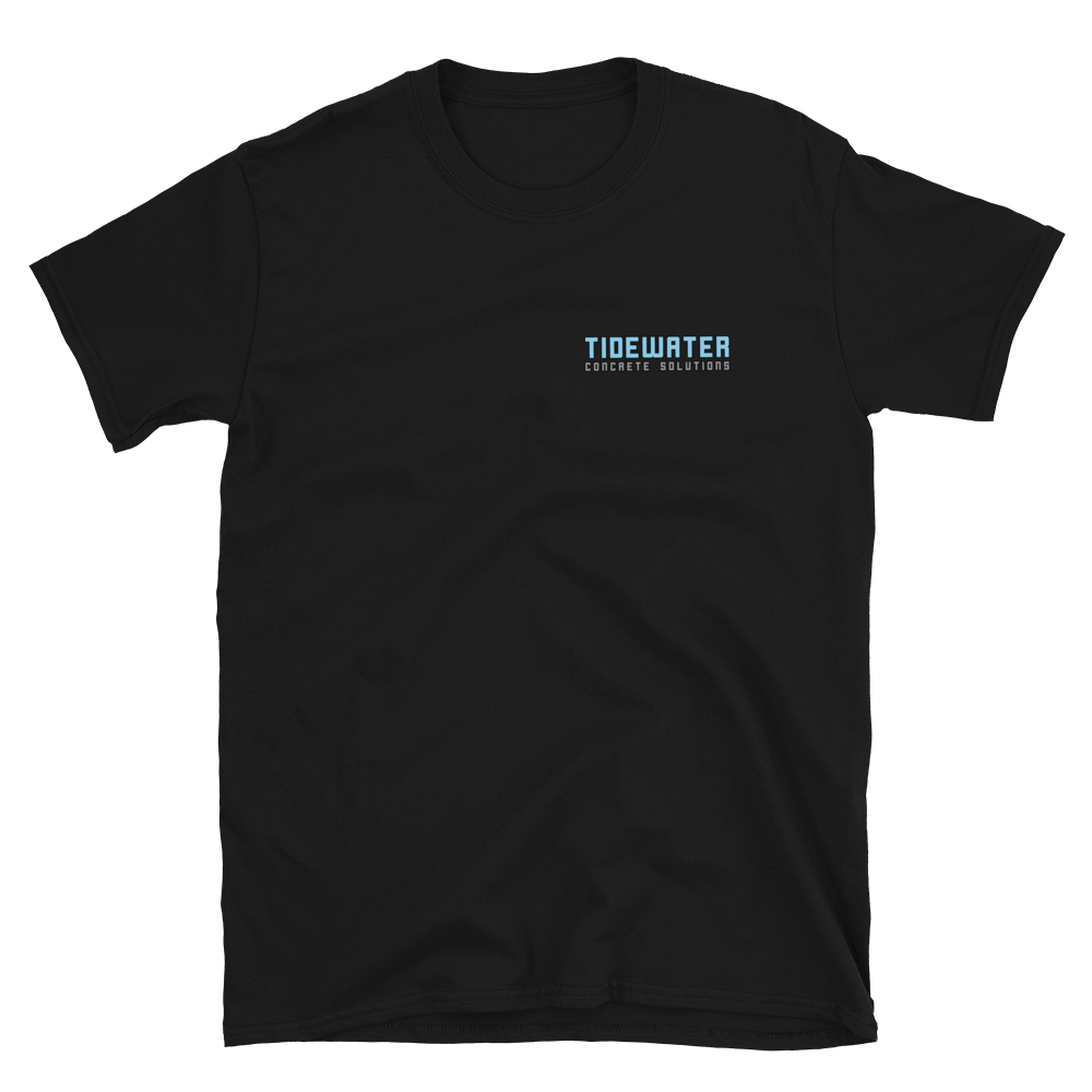 TCS T-Shirt (Front and Back logos), Color: Black, Size: S