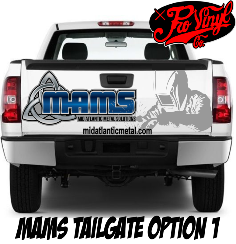 Mid Atlantic Metal Solutions Truck Graphics Project